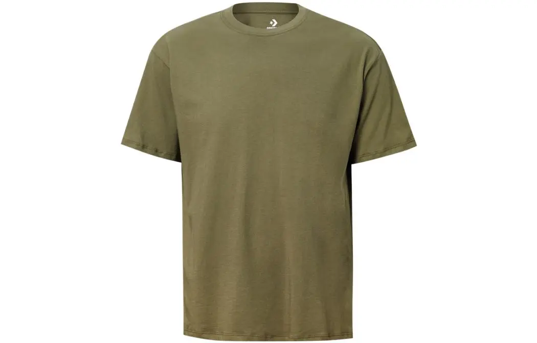 Converse T Shirt Unisex Army Green