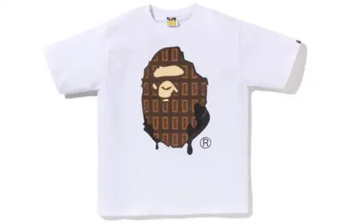 Bape Valentine Chocolate Ape Head Tee SS23