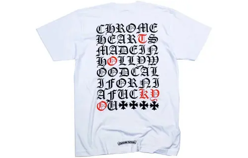 Chrome Hearts T Shirt Unisex White