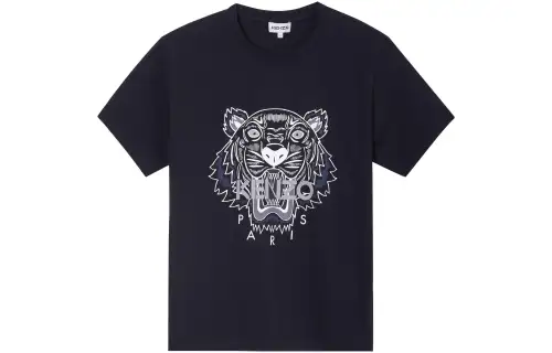 KENZO Men's Classic Tiger Short Sleeve T-shirt Black