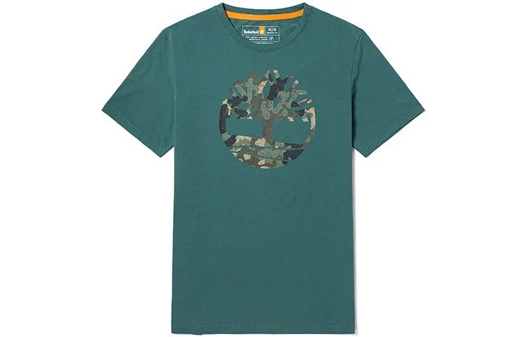 Timberland T Shirt Men's Blue Green