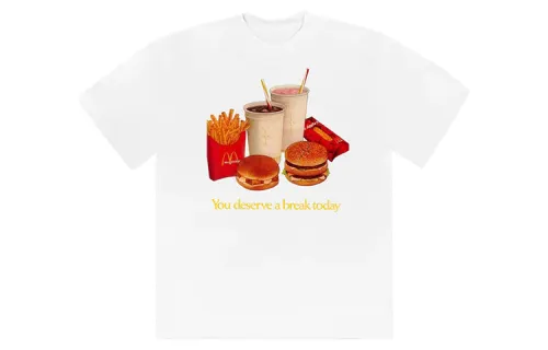 Travis Scott X McDonald's Deserve A Break Ii T Shirt