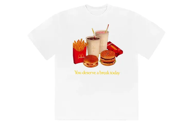 Travis Scott X McDonald's Deserve A Break Ii T Shirt