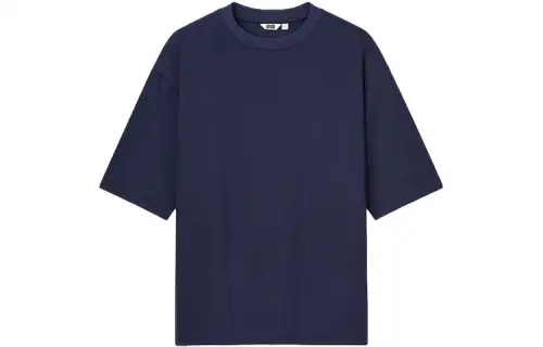 UNIQLO T Shirt Unisex Navy Blue