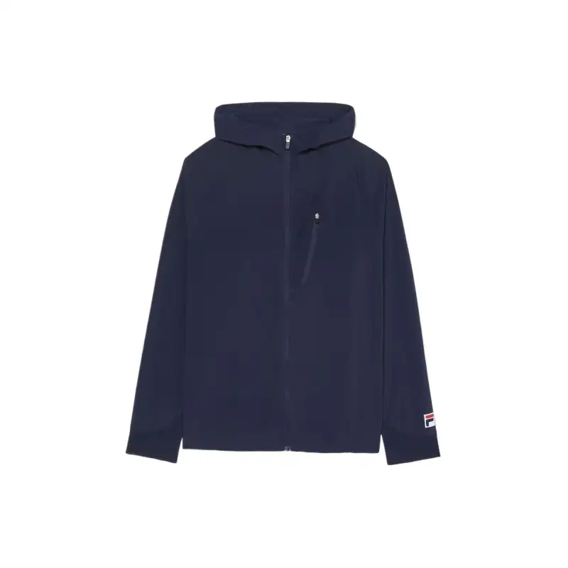 FILA Jackets Unisex Marine Blue Hooded Moderate Other