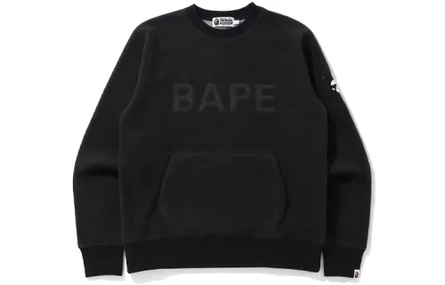 Bape Fleece Wide Fit Crewneck