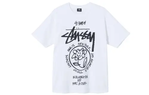 Stussy X Marc Jacobs World Tour Collection T Shirt