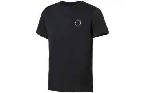 Li Ning Running Collection T Shirts Men's Crew Neck Moderate Straight Fit