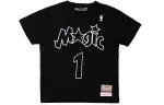 Mitchell Ness T Shirt Unisex Black