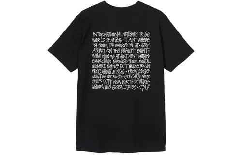 Stussy T Shirts Unisex Crew Neck Moderate Straight Fit