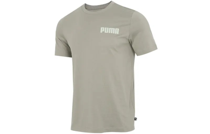 PUMA Printed T Shirt Men's Army Green