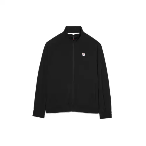 FILA Jackets Men's Black Stand Collar Moderate