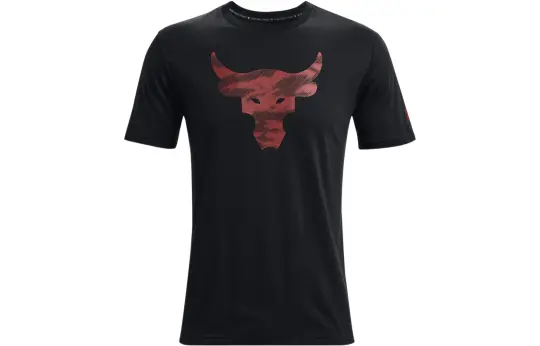 Under Armour Project Rock T Shirt Men's Black