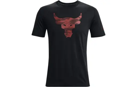 Under Armour Project Rock T Shirt Men's Black