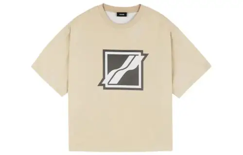 WE11DONE T Shirts Unisex Crew Neck Moderate Straight Fit