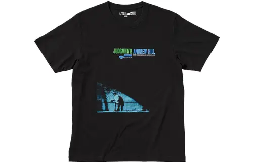 UNIQLO T Shirts Unisex Black Crew Neck Moderate