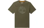 Timberland T Shirt Men's Army Green