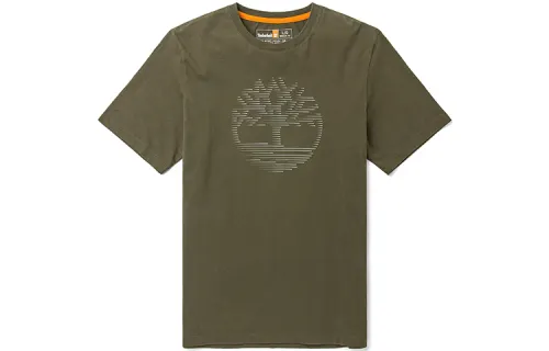 Timberland T Shirt Men's Army Green