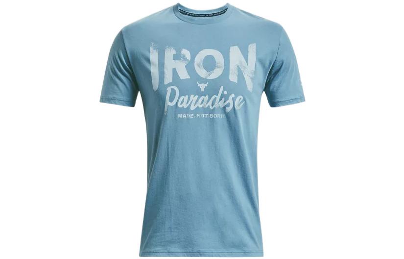 Under Armour Johnson Drop Shoulder Sleeve T Shirt Men's Blue