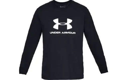 Under Armour Long Sleeved T Shirt Men's Black