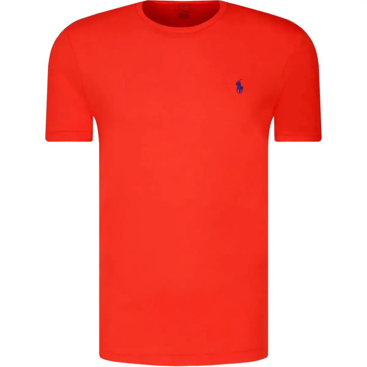 Polo Ralph Lauren T-Shirts Men's Red Crew Neck Moderate Straight Fit