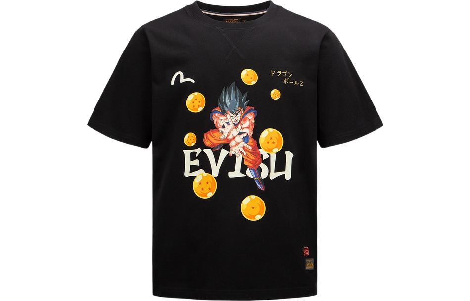 EVISU x Dragon Ball Z Evisu X Dragon Ball Z T Shirt Men's Black