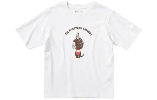 UNIQLO x POP MART T Shirt Unisex White