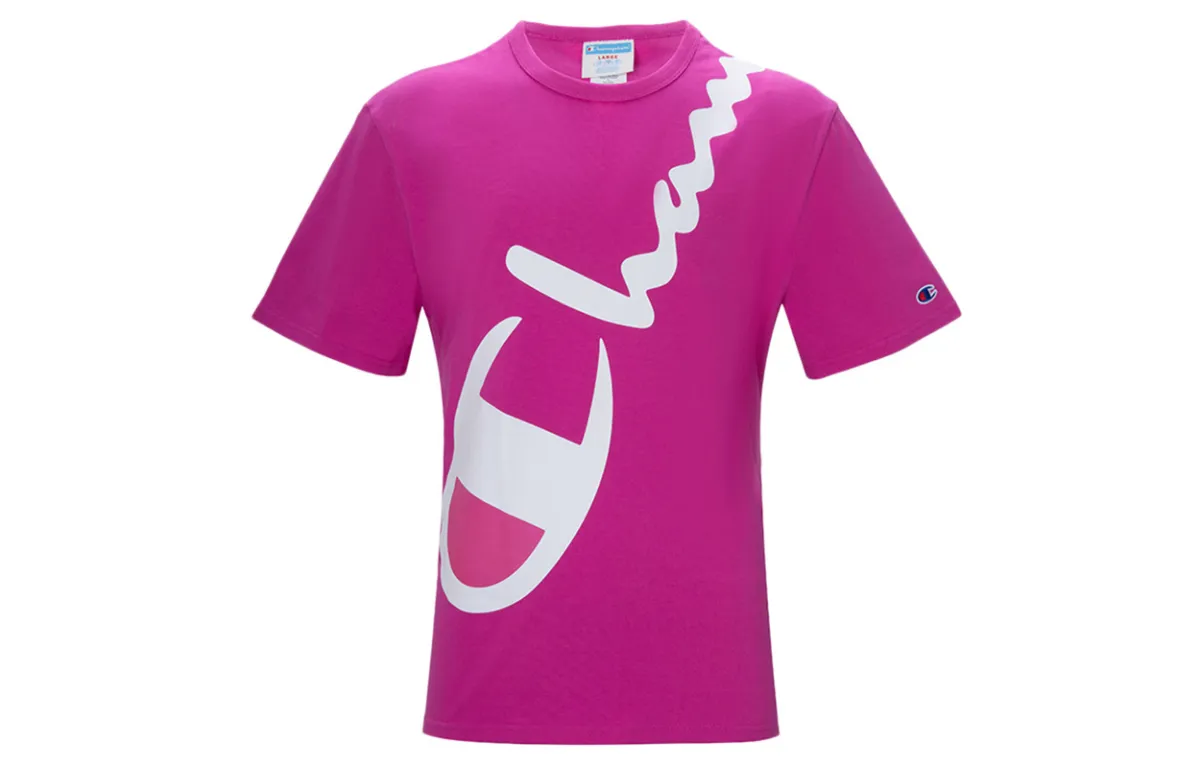 Champion T Shirt US Version Men's Pink