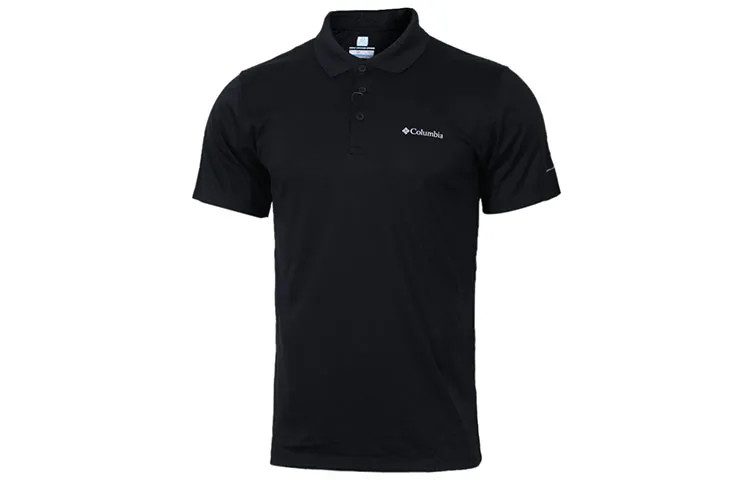 Columbia T-Shirts Men's Black Moderate Straight Fit