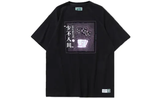 Li Ning T Shirts Men's Crew Neck Moderate