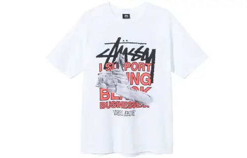 Stussy X Virgil Abloh World Tour Collection T Shirt