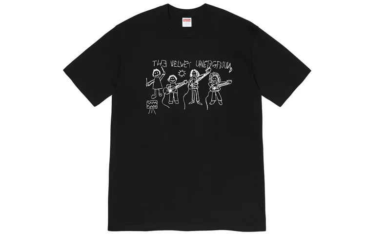 Supreme The Velvet Underground Drawing T Shirt