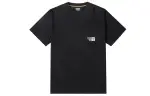 Timberland T Shirts Men's Black Crew Neck Moderate Straight Fit