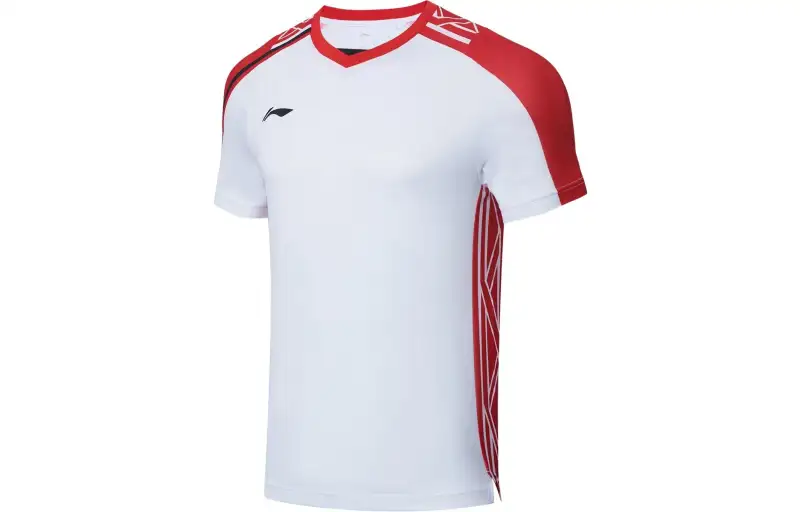 Li Ning T Shirt Unisex Standard White
