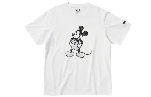 UNIQLO Straight Fit T Shirt Unisex White