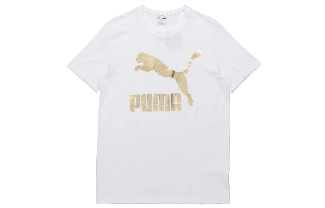 PUMA Set in Sleeve T Shirt Men's White