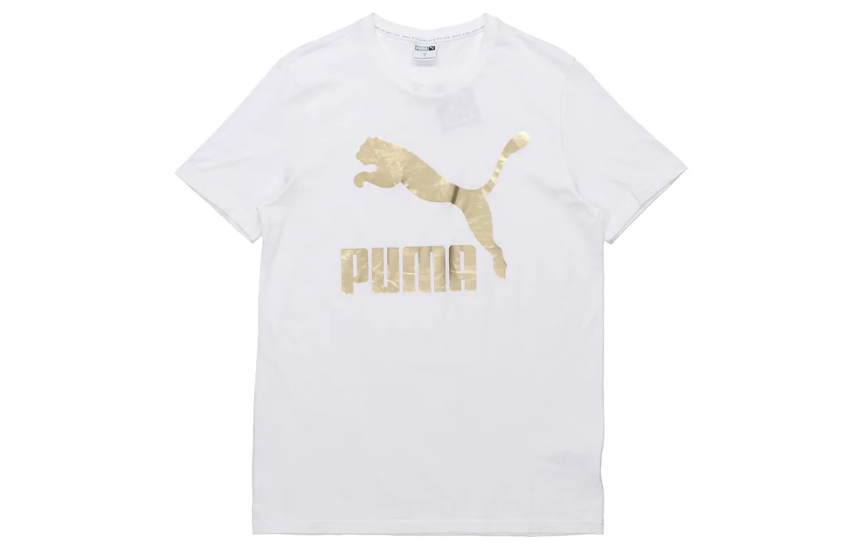 PUMA Set in Sleeve T Shirt Men's White