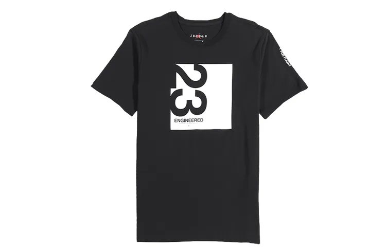 Jordan Air Jordan 23 T-Shirts Men's Crew Neck Moderate Straight Fit