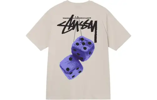 Stussy dice logo-print T-shirt