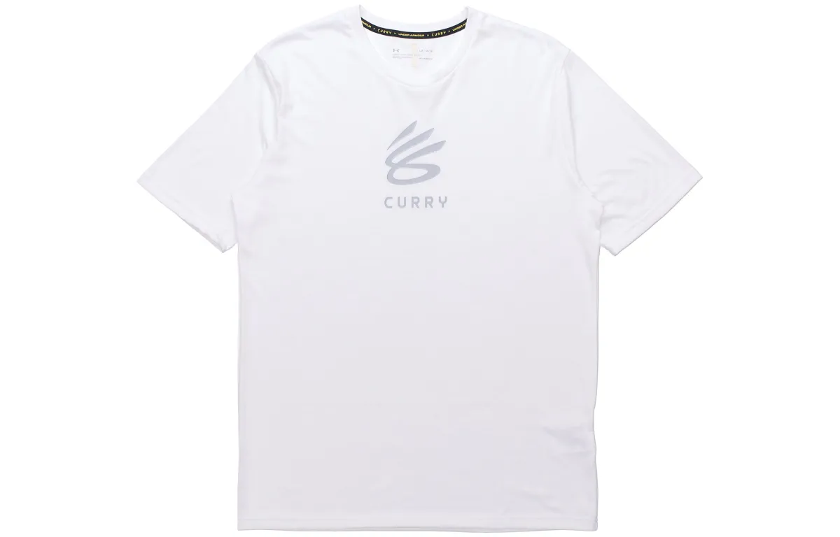 Under Armour Set in Sleeve T Shirt Men's White