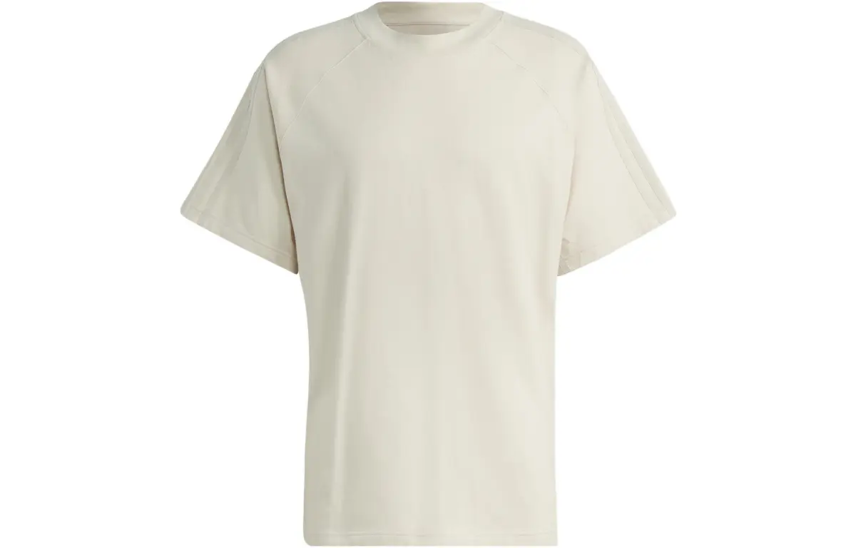 Adidas Originals Blue Version T-Shirts Men's Bauxite Brown Crew Neck Moderate Straight Fit