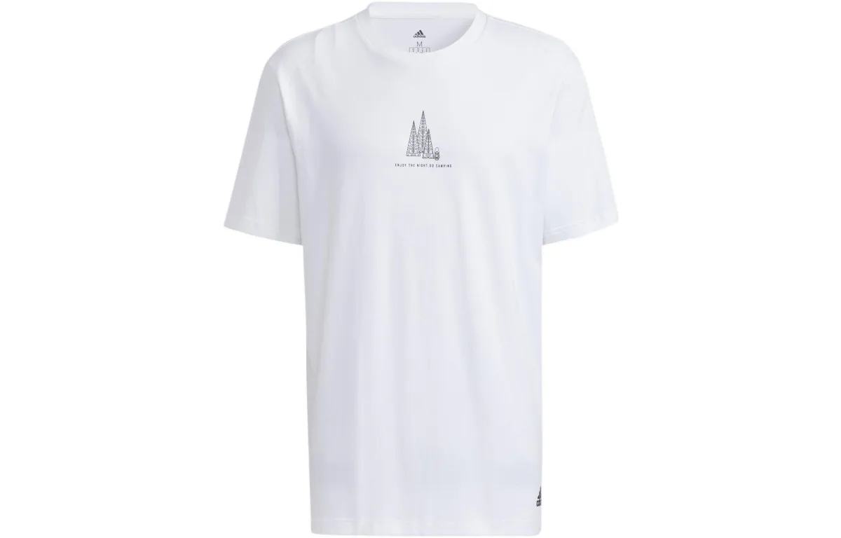 Adidas Set-in Sleeve T-Shirt Men's White