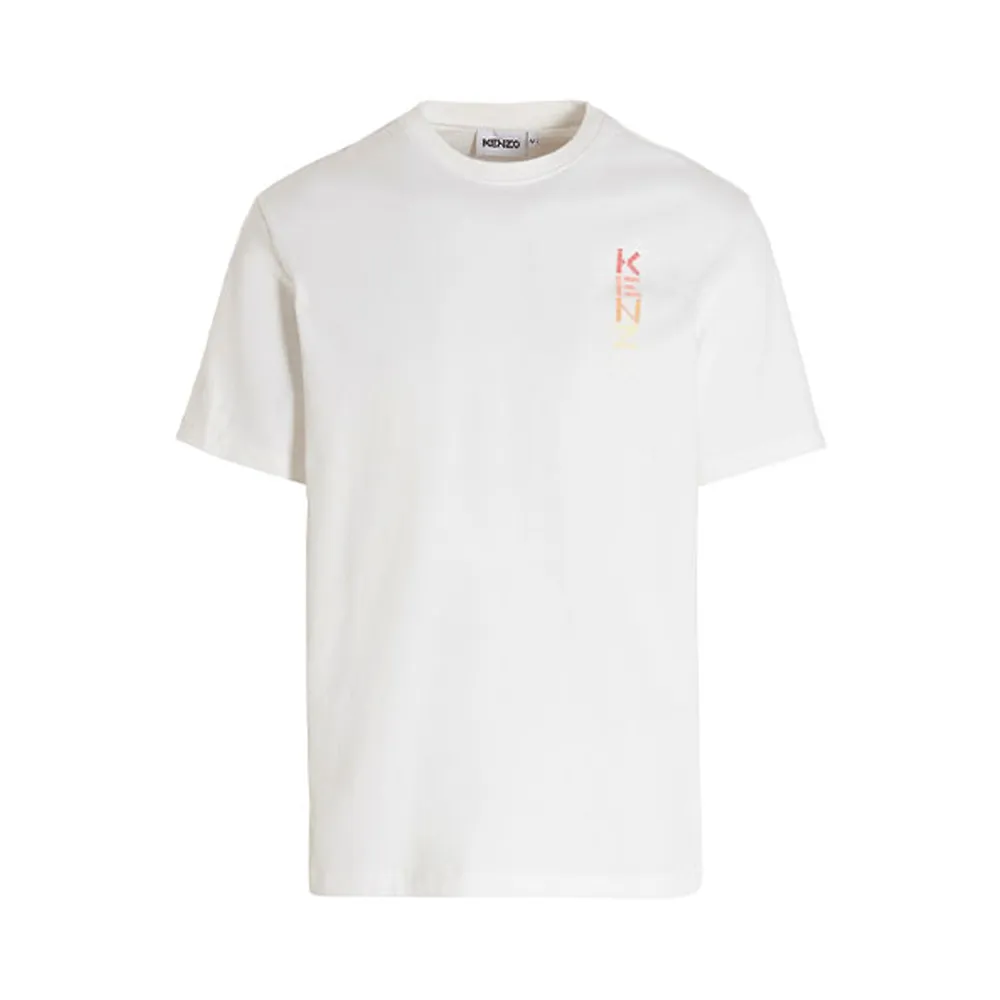 KENZO Letter Logo SS22 T Shirt Men's White