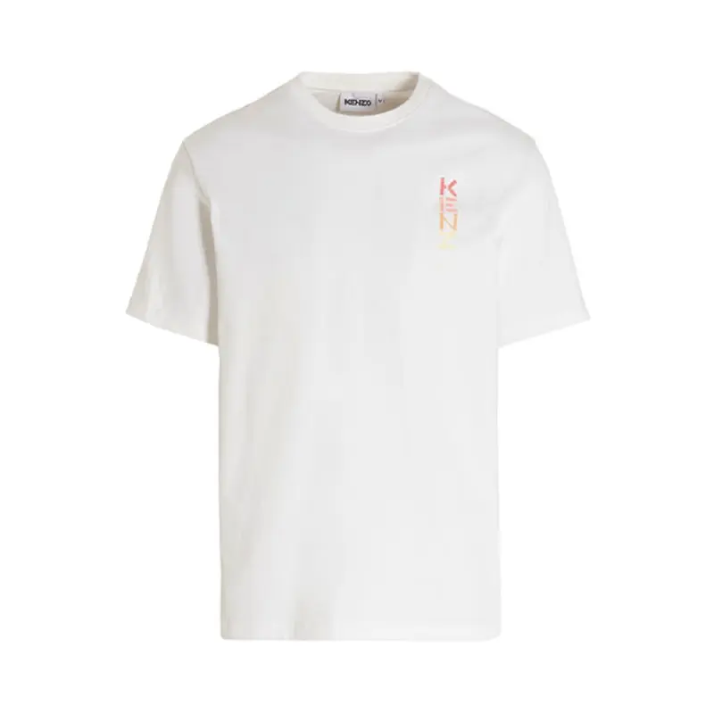 KENZO Letter Logo SS22 T Shirt Men's White