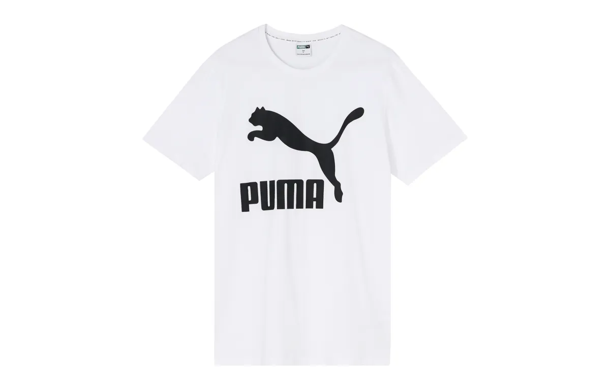 PUMA T-Shirts Men's Crew Neck Moderate Straight Fit