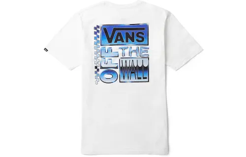 Vans AVE CHROME T Shirt Men's White