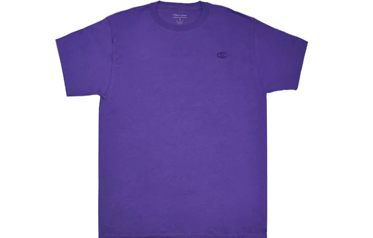 Champion T Shirt US Version Unisex Purple