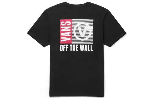Vans Off THE WALL T Shirt Unisex Black