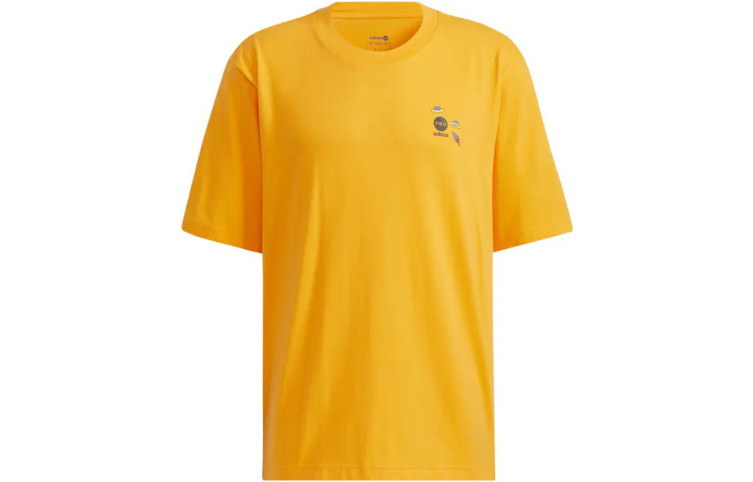 Adidas Neo T Shirt Unisex Orange Yellow