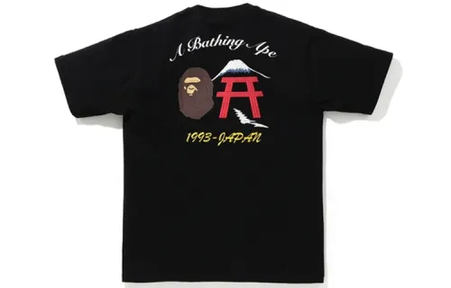 Bape Embroidery Style Japan Culture Tee